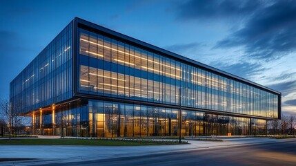 Obraz premium Explore the world of commercial construction, where office buildings, shopping centers, and industrial facilities take shape.