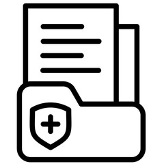 Medical Folder Icon