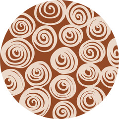 Hand Drawn Abstract Doodle Circle