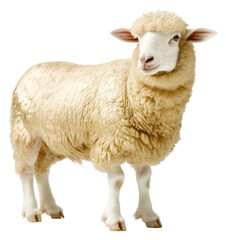 Fototapeta premium PNG Sheep livestock portrait animal.