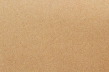 Fototapeta premium Cardboard sheet texture background, pattern of brown kraft paper with vintage style.