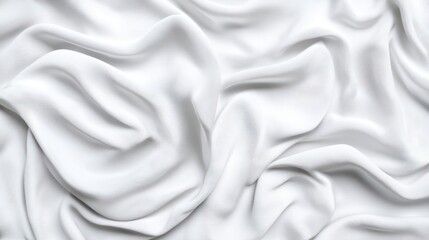 Fototapeta premium Detailed Close-up of Organic Cotton Fabric Texture - 3D Illustration Showcasing Natural Fibers and Quality Craftsmanship, Generative AI