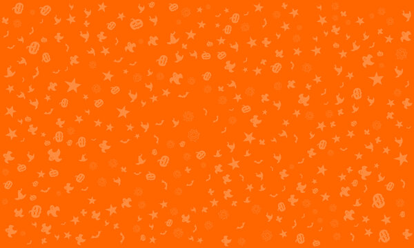Halloween seamless background with bats and pumpkin vector illustration. Good for textile fabric design, wrapping paper, website wallpapers, textile, wallpaper and apparel.