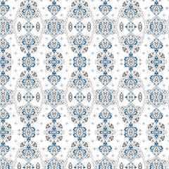 Pattern fabric design is seamless or seamless. Extraordinary beauty. Designed