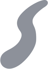 Abstract Doodle Blob Shape