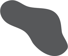 Abstract Doodle Blob Shape