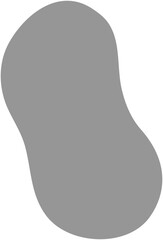 Abstract Doodle Blob Shape