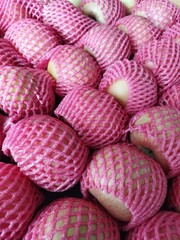 Photo of fruit on a shop shelf