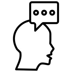 news journal outline icon