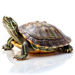 Obraz premium turtle isolated on white background