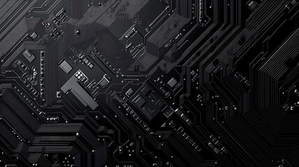 background with computer circuits