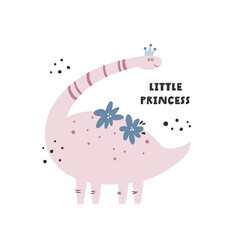 Vibrant Hand-Drawn Vector Cartoon Dinosaur Illustrations