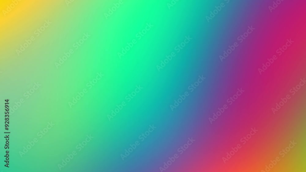 Wall mural abstract gradient liquid holographic background. abstract colorful smooth liquid futuristic motion. 