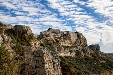 Beautiful scene in Bahrija, Malta.