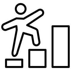 Talent Management outline icon