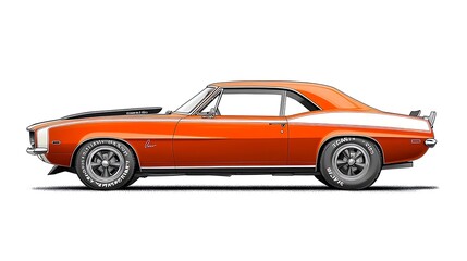 Modern Luxury Colored Car Race Design Concept Wallpaper Background 3d Rendering Generative Ai