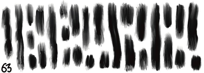 Grunge stripes mega set bundle collection. Black labels, frames, paint texture. Brush strokes mockups template. Background handmade design elements.