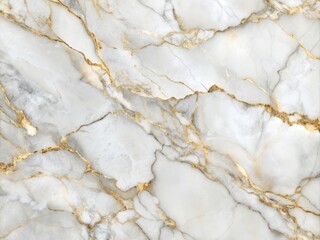 Elegant high-resolution natural white marble texture ideal for luxurious wall tile, wallpaper, and ceramic art, featuring a sophisticated, high-end surface with intricate veining patterns.