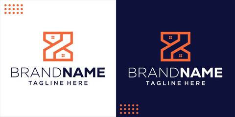 Creative Z Letter Real Estate Logo, Design Inspiration, Illustration, Vector