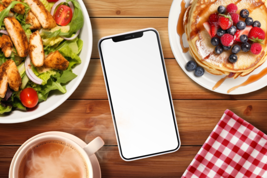 Online recipe png, transparent mockup - Powered by Adobe