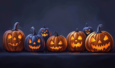 Jack-o'-Lantern Row