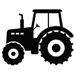 Tractor Black silhouette