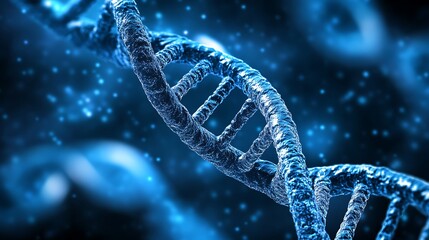 DNA molecule structure. abstract technology science background.