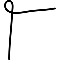 Decorative Border, Frame, Divider for Wedding or Invitation Card. Page Decoration. Vector Illustration