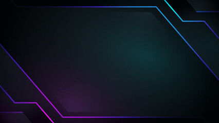 abstract E sports neon lines background design