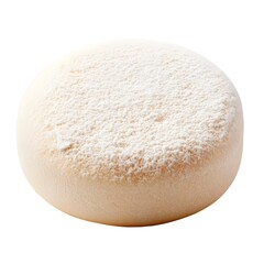 Fufu   Traditional African Starch Dish Isolated on White Background