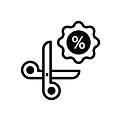 Cut Price vector icon