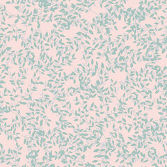 Cute feminine seamless watercolor pattern with little tiny wildflowers, hand drawn, not AI