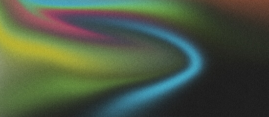 black green sky blue purple gradient grainy background with blazing green light and noise texture effect banner in the background