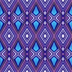 seamless geometric pattern.ikat style.batik.fanric.