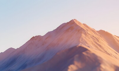 Naklejka premium mountain's natural features and colors to stand out, Generative AI