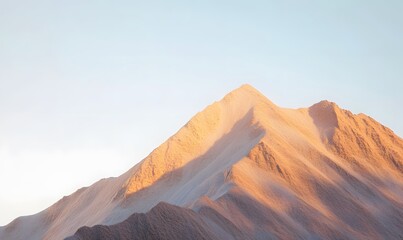 Naklejka premium mountain's natural features and colors to stand out, Generative AI