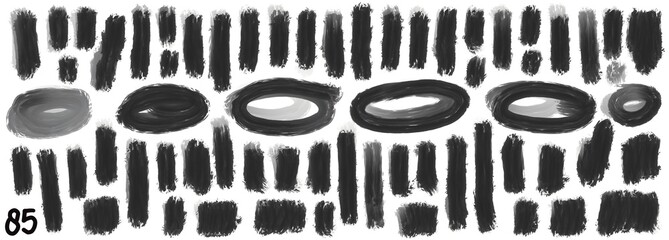 Grunge stripes mega set bundle collection. Black labels, frames, paint texture. Brush strokes mockups template. Background handmade design elements.