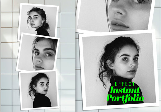 Instant Photo Effect Portfolio Development Generated with AI