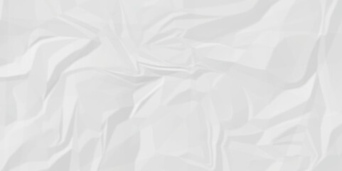 White crumpled paper texture . White wrinkled paper texture. White paper texture . White crumpled and top view textures can be used for background of text or any contents .