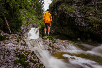 in der Schlucht