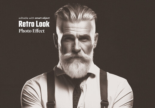 Retro Look Photo Effect