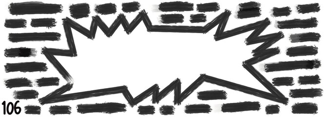 Grunge stripes mega set bundle collection. Black labels, frames, paint texture. Brush strokes mockups template. Background handmade design elements.