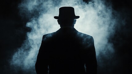 mafia boss sillhouette