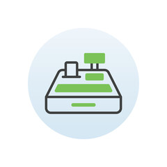 Cash Register vector icon