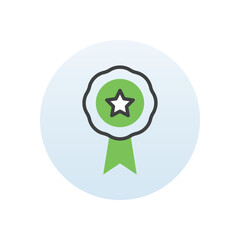 Badge vector icon