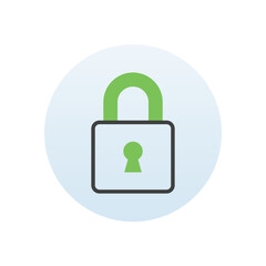 Lock vector icon