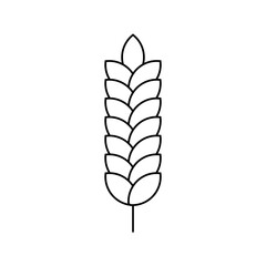 wheat / grain icon vector design template