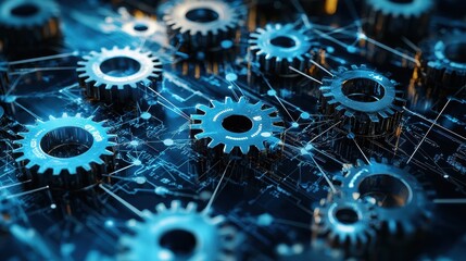 Interconnected Gears Network