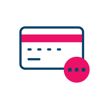 Card Security Code vector icon