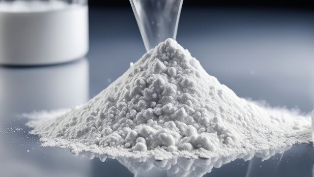 Powdered titanium dioxide 